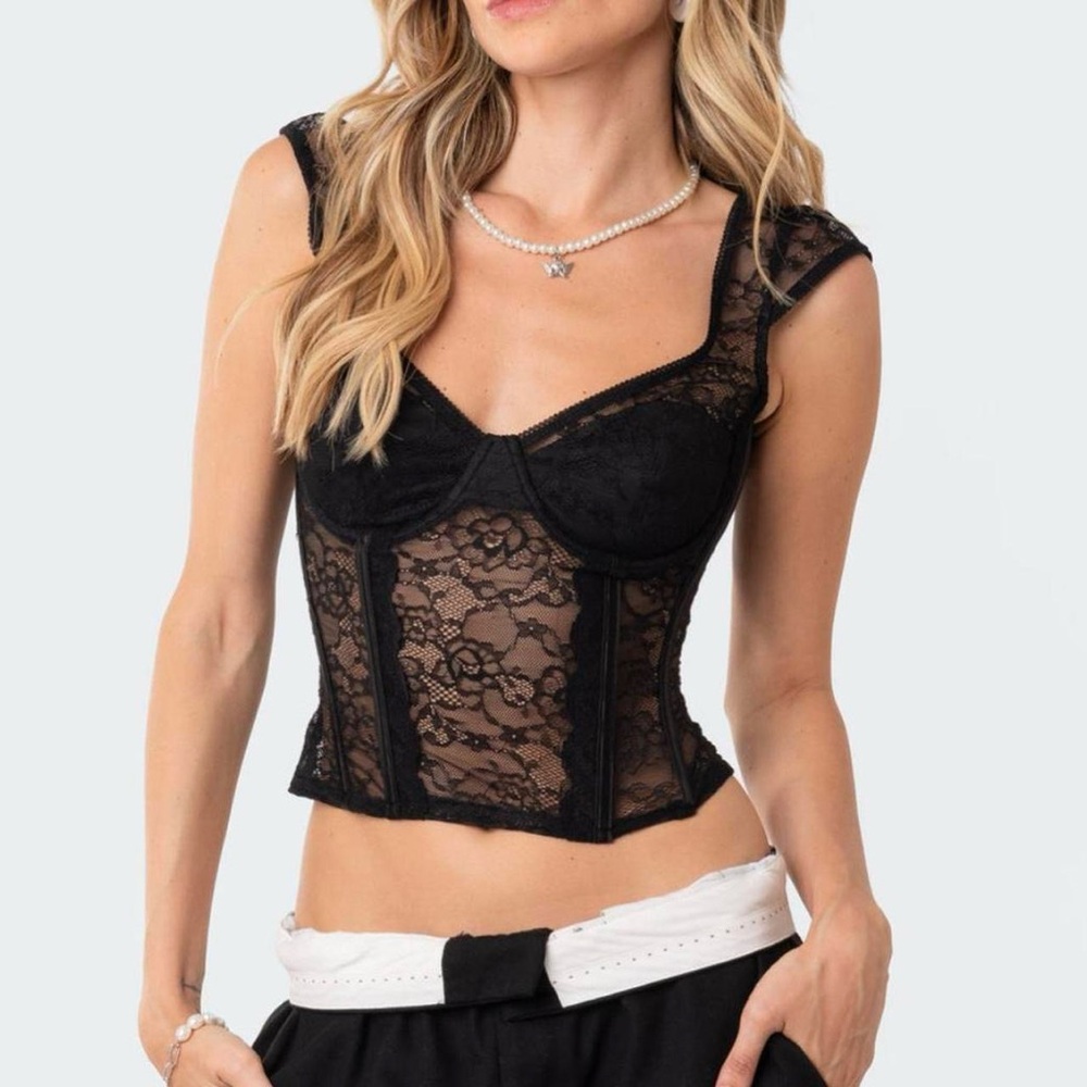 Edikted Rita Lace Corset